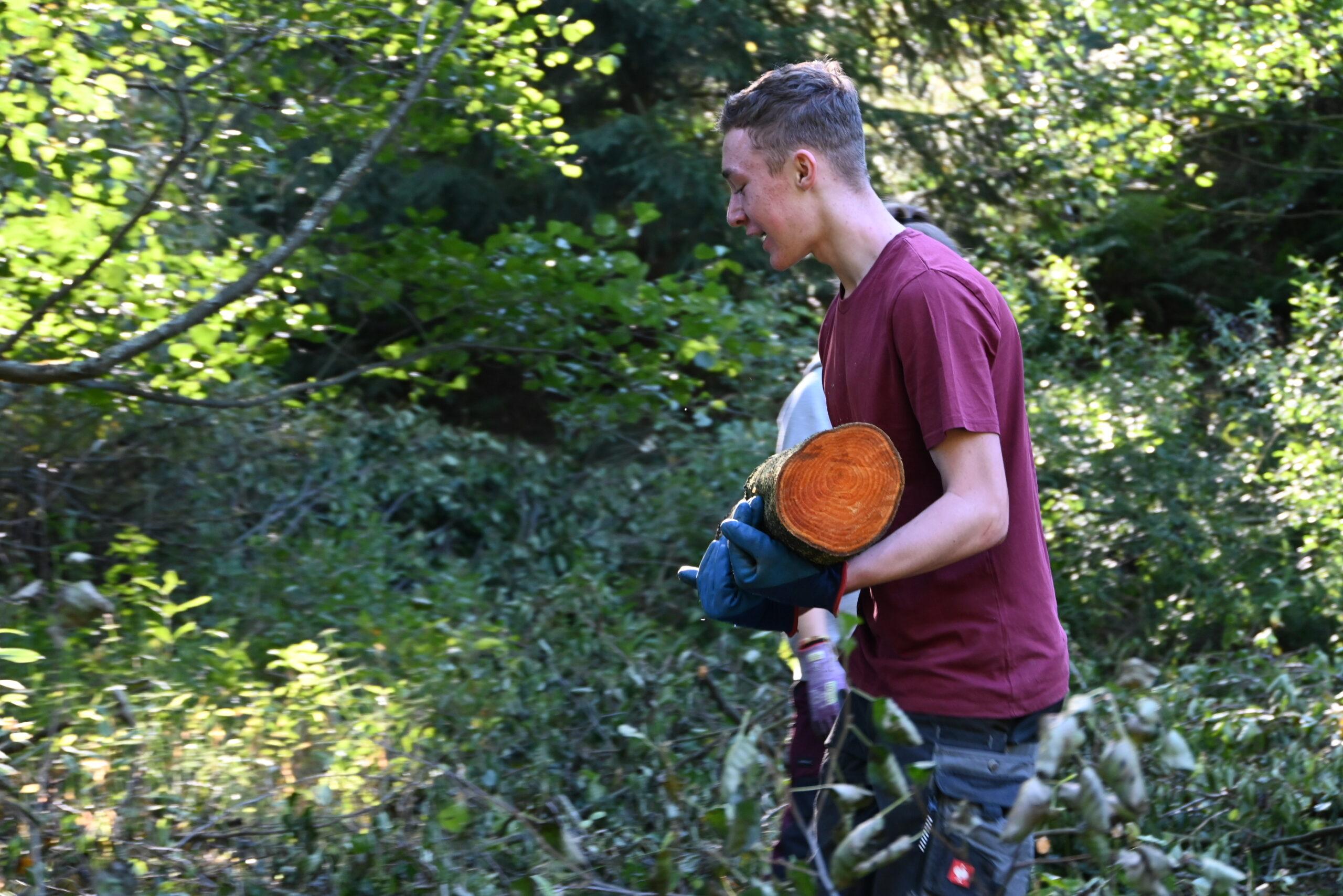 Naturforscherclub September  Naturschutzeinsatz im Naturschutzgebiet  „Sieben Teiche“